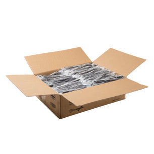 AmerCareRoyal Take-Out/Dine-In/Disposable Cutlery And Utensils/Disposable Cutlery/Disposable Knives Medium Heavy Black Polystyrene Individually Wrapped Knives, Case of 1,000