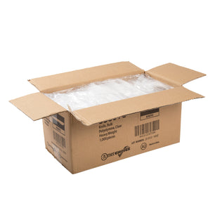 AmerCareRoyal Take-Out/Dine-In/Disposable Cutlery And Utensils/Disposable Cutlery/Disposable Knives Heavy Clear Polystyrene Knives, Case of 1,000