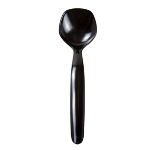 AmerCareRoyal Take-Out/Dine-In/Disposable Cutlery And Utensils/Disposable Utensils Black Polystyrene Individually Wrapped Serving Spoons, Case of 144