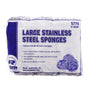 CiboWares.com Janitorial, Safety & Industrial/Sponges Large 50g Stainless Steel Sponges, Pack of 72