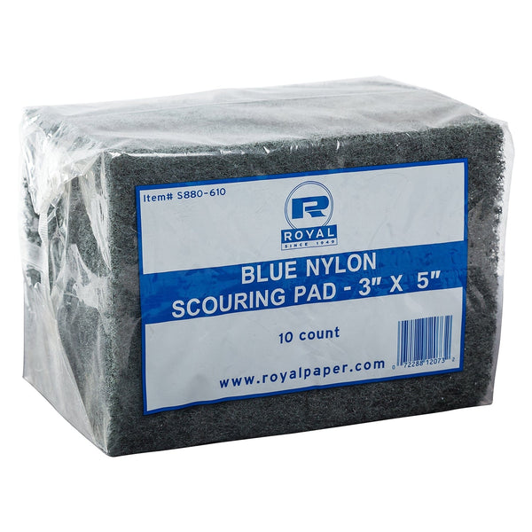 CiboWares Janitorial, Safety & Industrial/Scouring/Scouring Pads Commander Blue 3.5