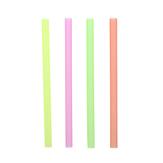AmerCareRoyal Take-Out/Dine-In/Disposable Beverage Supplies/Straws 8.5" Colossal Unwrapped Neon Straws, Case of 2,000