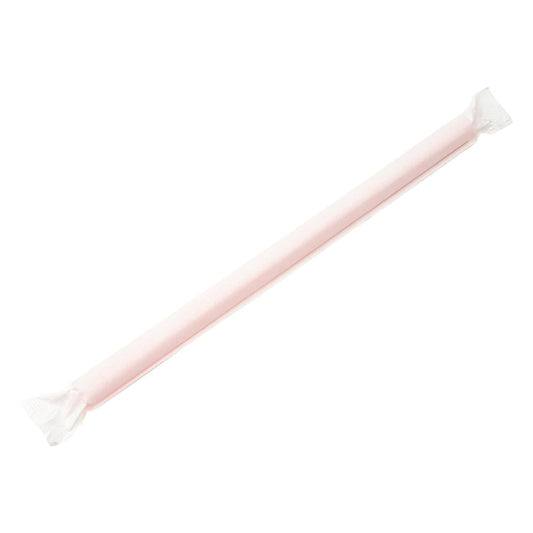 AmerCareRoyal Take-Out/Dine-In/Disposable Beverage Supplies/Straws 8.5" Colossal Red Paper Wrapped Straws, Case of 2,000