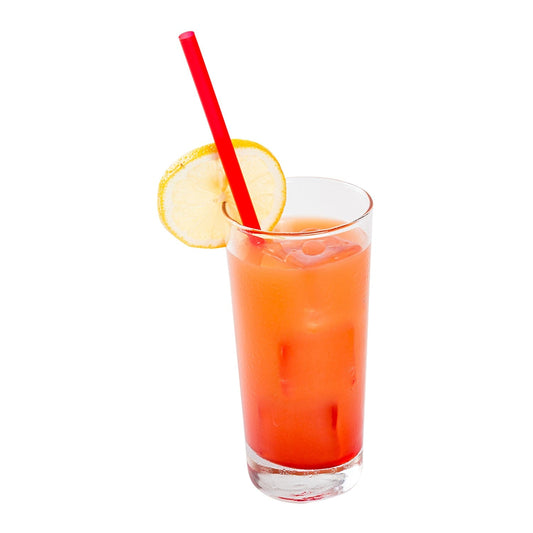 AmerCareRoyal Take-Out/Dine-In/Disposable Beverage Supplies/Straws 9" Giant Red Unwrapped Straws, Case of 7,200