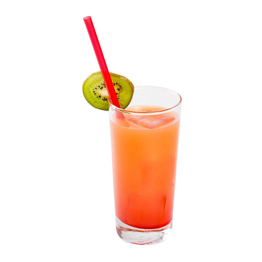 AmerCareRoyal Take-Out/Dine-In/Disposable Beverage Supplies/Straws 9" Giant Red Poly Wrapped Straws, Case of 7,200