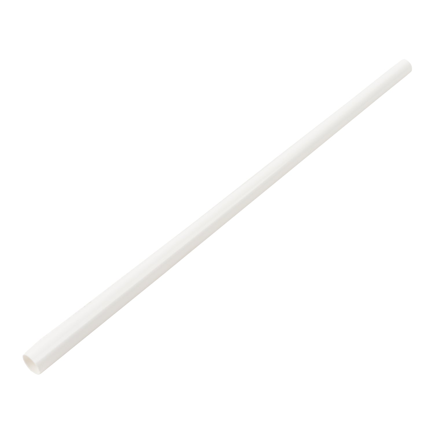 CiboWares.com Take-Out/Dine-In/Disposable Beverage Supplies/Straws 8.5" Giant Milky White/Transparent Paper Wrapped PLA Straws, Case of  7,200