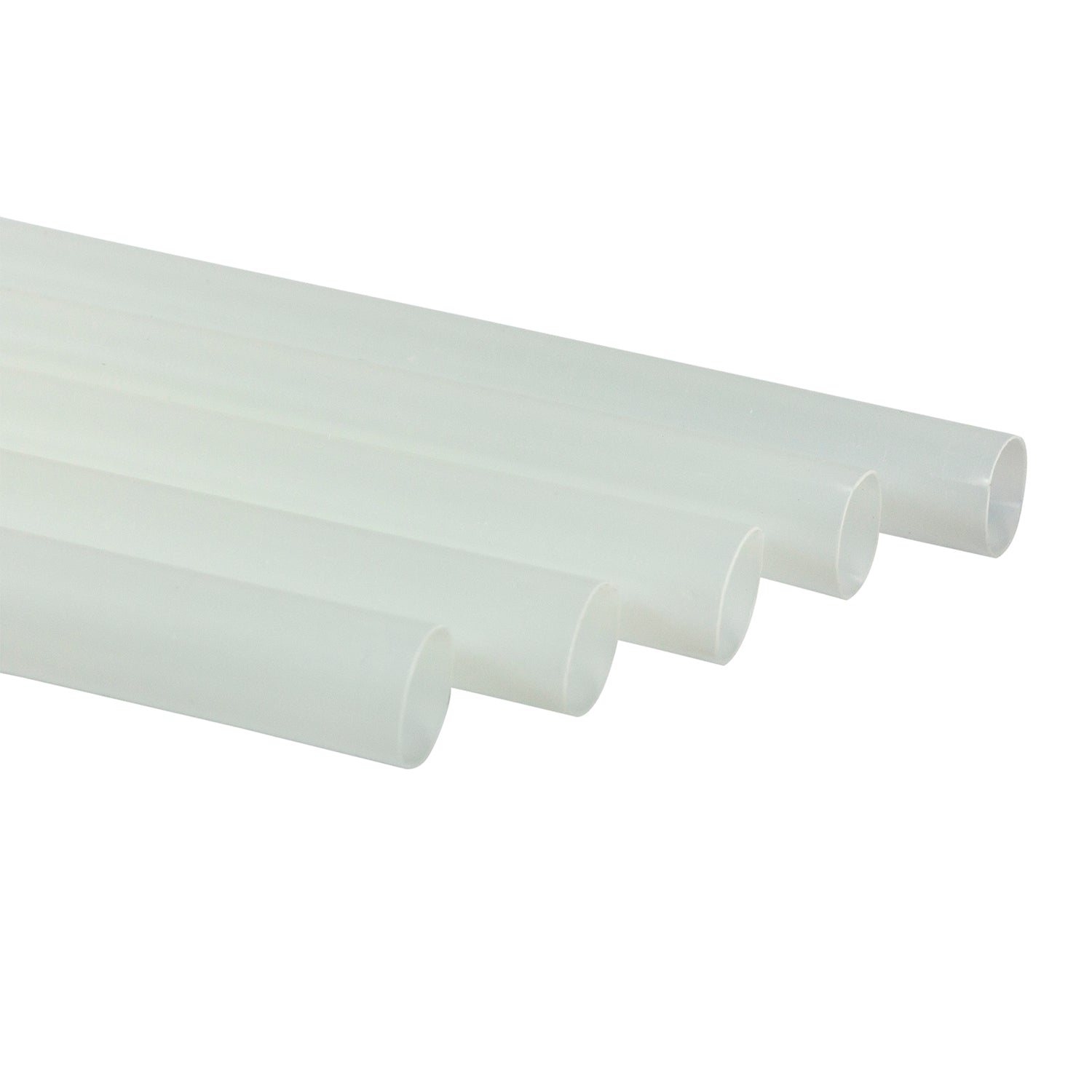 CiboWares.com Take-Out/Dine-In/Disposable Beverage Supplies/Straws 8.5" Giant Milky White/Transparent Paper Wrapped PLA Straws, Case of  7,200