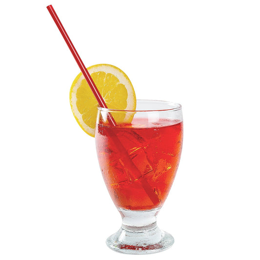 AmerCareRoyal Take-Out/Dine-In/Disposable Beverage Supplies/Straws 7.75" Jumbo Red Paper Wrapped Straws, Case of 2,000
