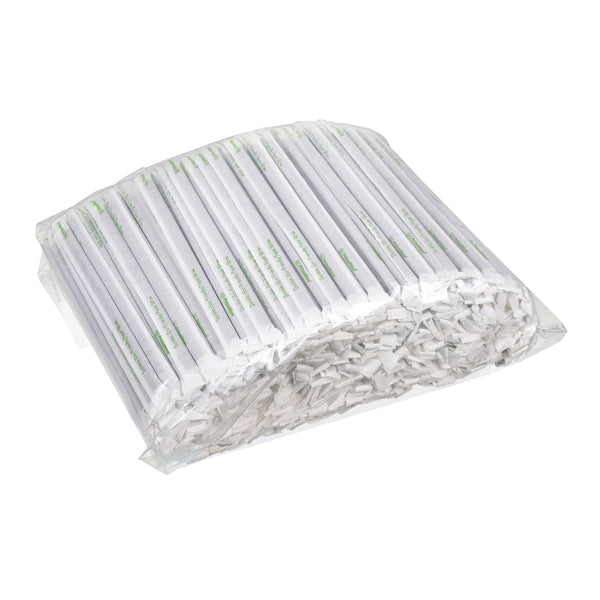 CiboWares.com Take-Out/Dine-In/Disposable Beverage Supplies/Straws Case of 6,000 7.75