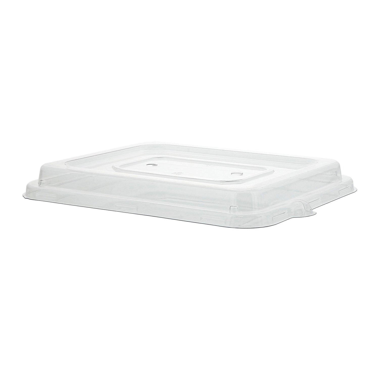 CiboWares.com Take-Out/Dine-In/Take Out Packaging/Take Out Food Boxes 7" x 9" PET Lid for Tan Tubs, Case of 200