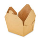 CiboWares.com Take-Out/Dine-In/Take Out Containers/Take-Out Food Boxes Case of 450 #1 Kraft 4-3/8