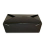 CiboWares.com Take-Out/Dine-In/Take Out Containers/Take-Out Food Boxes #2 Black 7-3/4
