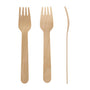 CiboWares.com Take-Out/Dine-In/Disposable Cutlery And Utensils/Disposable Cutlery/Disposable Forks Disposable Wooden Forks, Case of 1,000