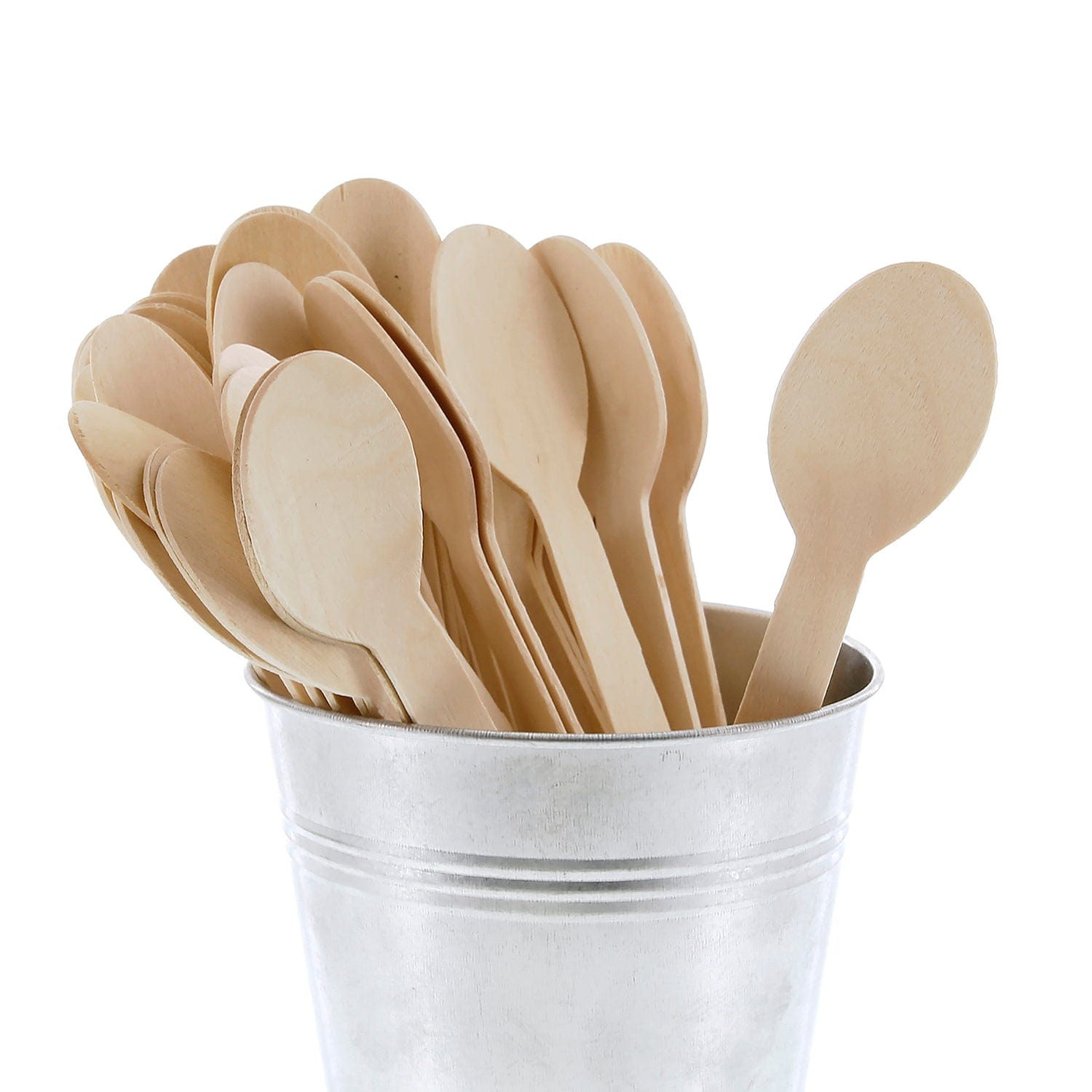 CiboWares.com Take-Out/Dine-In/Disposable Cutlery And Utensils/Disposable Cutlery/Disposable Spoons Disposable Wooden Spoons, Case of 1,000