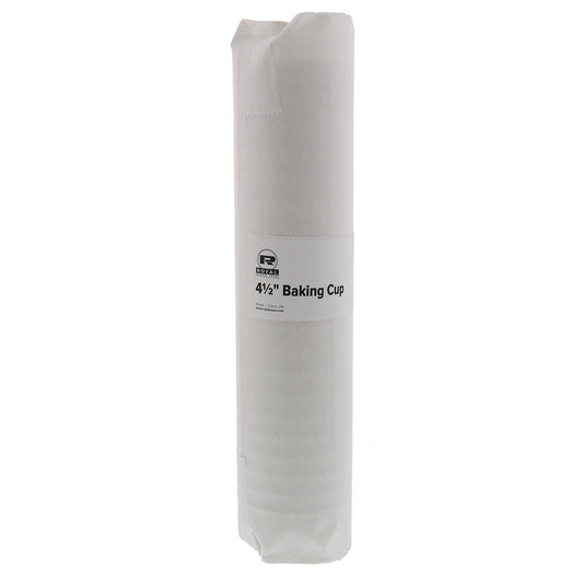 CiboWares Back of the House/Baking Supplies/Baking Cups Case of 10,000 4.5" White Standard Size Baking Cups, 500 & 10,000
