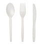 CiboWares.com Take-Out/Dine-In/Cutlery and Utensils/Cutlery Wrapped CPLA Cutlery Kits-Fork-Knife-Spoon, Case of 250