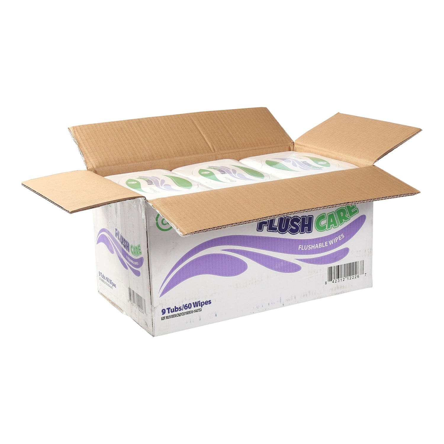 AmerCareRoyal Janitorial, Safety & Industrial/Towels and Wipes/Moist Towelettes 9" x 11" Spunlace Flushable Wipes, Case of 540