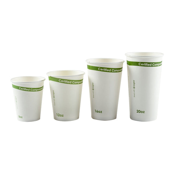 Transparent PLA Basic cup 650 ml: order now on Ecobioshopping